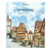 Тетрадь 96л. A5 линия BRAUBERG "Traveling" скоба, ассорти S-404439