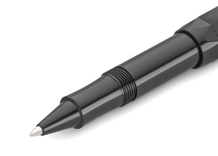 Ручка-роллер KAWECO CLASSIC Sport Guilloche 0.7мм черный корпус с орнаментом  KAW-10000807