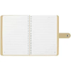 Записная книжка А5 96л. Greenwich Line "Shimmer. Beige" ЛАЙТ, кожзам, скрытый гребень, блок в линию RE-NA5_51424