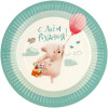 Тарелки бумажные MESHU "Сute bunny" 18 см, 6 шт RE-MS_55434