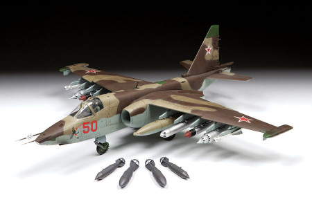 Сборная модель: Советский штурмовик Су-25 (масштаб 1/48) З-4807