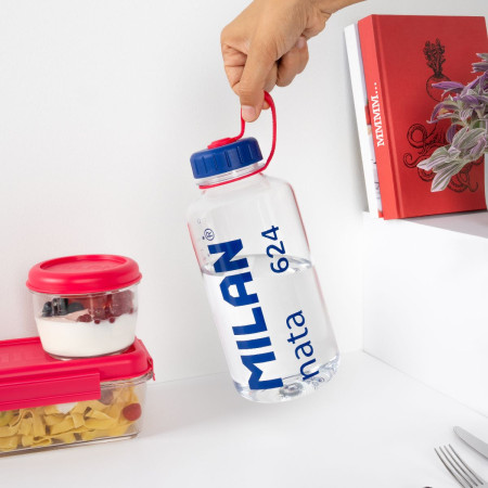 Бутылка из тритана MILAN NATA, 1 л, прозрачная, герметичная, BPA free ML-644034NT