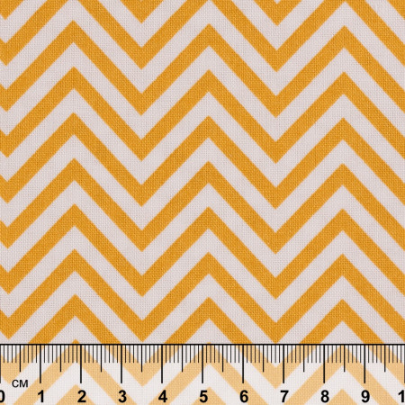 Ткань для пэчворка PEPPY БАБУШКИН СУНДУЧОК 50 x 55 см 140 ± 5 г/м2 100% хлопок БС-14 зигзаг ярко-желтый