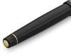 Ручка-роллер KAWECO DIA2 0.7мм черный корпус с золотистыми вставками  KAW-10000567