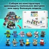Конструктор QBRIX KIDS Мир роботов MAGГевис30026
