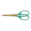 Ножницы канцелярские MILAN Copper 17 см, зеленые, блистер ML-BWM10425CPGR