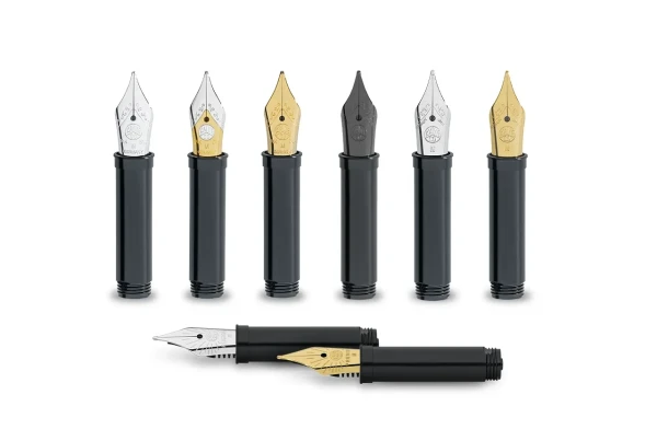 Перо KAWECO CLASSIC EF 0.5мм золотое черный корпус  KAW-10001050