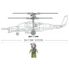 Конструктор Модельки "Вертолет "Черная акула" 330 деталей SIM-9590283