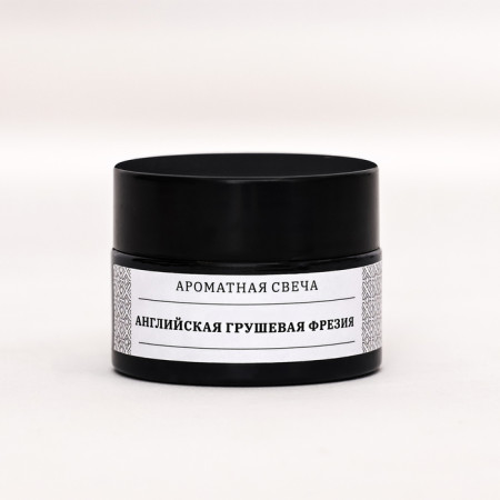 Свеча ароматическая в банке "Английская груша и фрезия" 12 г SIM-9485079