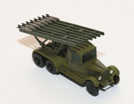 Сборная модель: Катюша, З-6128
