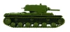 Сборная модель: Советский танк КВ, З-6141