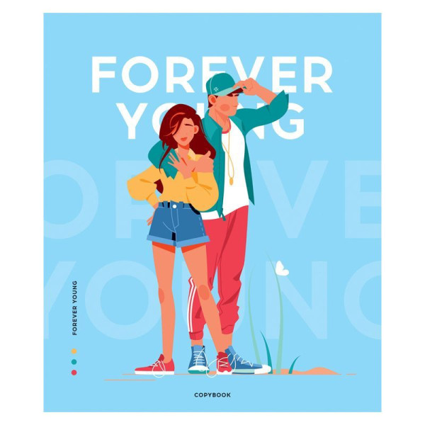 Тетрадь 96л. A5 клетка ArtSpace "Стиль. Forever young" RE-Т96к_45907
