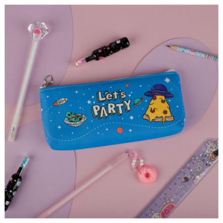 Пенал мягкий MESHU "Space party" 200 x 85 x 30 мм, искусственная кожа RE-MS_57814