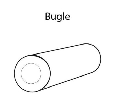 Бисер Япония TOHO BUGLE №3 3 мм 5 г №0035 васильковый TOHO-BUG-3-0035