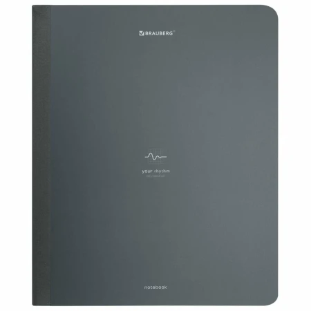 Тетрадь 96л. A5 клетка BRAUBERG "Ритм" сшивка, мат ламинация, ассорти S-405289