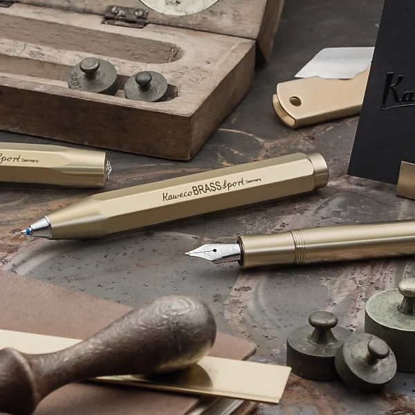 Карандаш механический KAWECO BRASS Sport 0.7мм латунный KAW-10000923