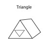 Бисер Япония TOHO 11/0 TRIANGLE №3 2.2 мм 5 г №0086 т.фиолетовый TOHO-TRI-2.2-0086