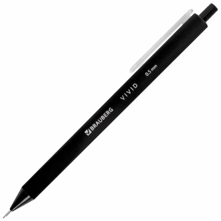 Карандаш механический BRAUBERG "VIVID" 0.5 мм корпус soft-touch ассорти S-182063