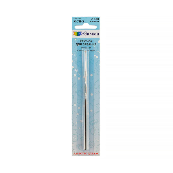 Крючок GAMMA сталь d 0.9 мм 12 см в блистере MCH-S-09