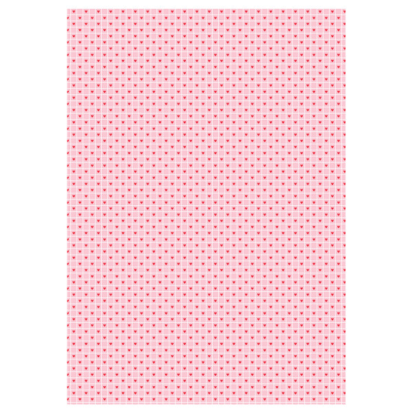 Упаковочная бумага глянцевая MESHU "Love" 1л. 70 x 100 см 80 г/м2, ассорти, 4 дизайна RE-MS_62827