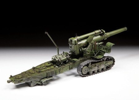 Сборная модель: Советская гаубица Б-4 З-3704