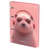 Тетрадь на кольцах 120л. A5 BG "Music style" картон, soft-touch ламинация, тиснение фольгой RE-ТК5к120_лс_тф_57862