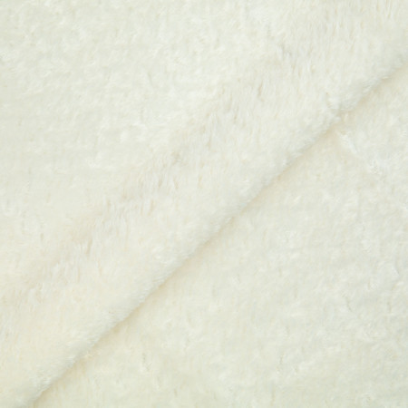 Ткань для игрушек PEPPY Плюш PTB-002 48 x 48 см 288 г/м2 молочный/ivory PTB-002-01