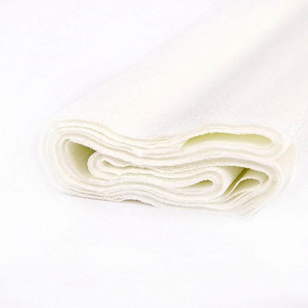 Бумага крепированная FOLIA 50 x 250 см в рулоне, 100 белый FL-820100