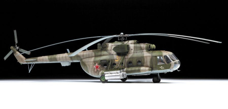 Сборная модель: Советский многоцелевой вертолет Ми-8МТ (масштаб 1/48) З-4828