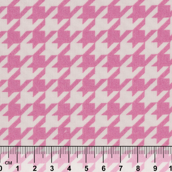 Ткань для пэчворка PEPPY БАБУШКИН СУНДУЧОК 50 x 55 см 140 ± 5 г/м2 100% хлопок БС-25 гусиная лапка ярко-розовый