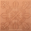Текстурный лист CRAFT&CLAY 90 x 90 мм №31 Флер-де-лис TSN-31