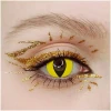 Линзы для косплея BLT: Cat eye, Black&Yellow / Кошачий глаз, черно-желтый MAGD21-Y