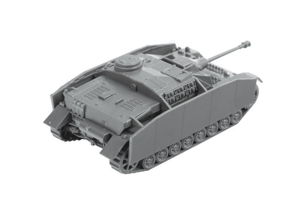 Сборная модель: Немецкое штурмовое орудие StuG IV, сборка без клея З-6284