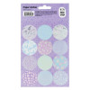 Наклейки бумажные MESHU "Shiny circles" 12 x 21 см, фольга, 12 накл, европодвес RE-MS_41669