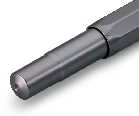 Ручка-роллер KAWECO AL Sport 0,7мм Антрацитовый корпус (алюминий) в подарочном футляре KAW-10000715