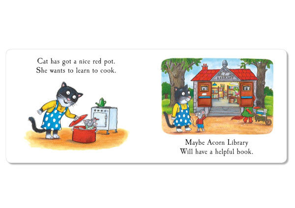 Книга на английском языке: Cat's Cookbook. Julia Donaldson. Pan Macmillan EKS-034363