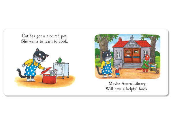Книга на английском языке: Cat's Cookbook. Julia Donaldson. Pan Macmillan EKS-034363