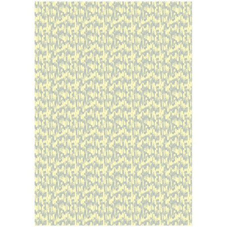 Упаковочная бумага глянцевая MESHU "Grey-yellow" 1л. 70 x 100 см 90 г/м2 RE-М100_41076