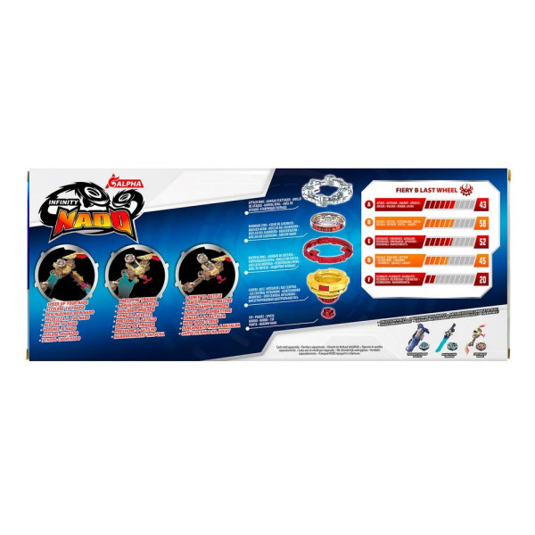 Инфинити Надо. Волчок Трайб Стандарт, Fiery Blast Wheel. TM Infinity Nado ROS-71069
