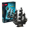 3D пазл CubicFun Серия "Корабли" Месть королевы Анны, 180 деталей UT-T4005h