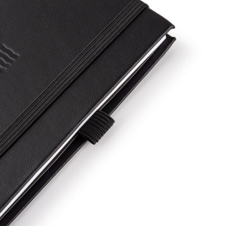Блокнот для записей Стихия Bullet Journal 100 г/м2, 14 x 20 см, 80 л, жесткая обложка, черный NP-ST04053