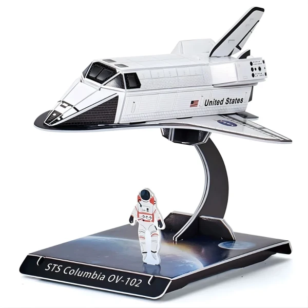 3D пазл CubicFun Серия "Космос" Космический шаттл, 23 деталей UT-E1626h(W3197h)