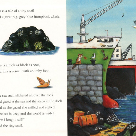 Книга на английском языке: The Snail and the Whale. Julia Donaldson. Pan Macmillan EKS-830442