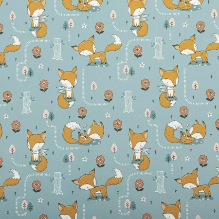 Бумага упаковочная мелованная 70 х 100 см "Funny Animals", ассорти S-591917