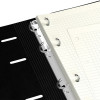 Тетрадь на кольцах 120л. A5 BG "Цветы" кожзам, тиснение фольгой RE-N5r120_59500
