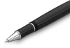 Ручка-роллер KAWECO DIA2 0.7мм черный корпус с хромированными вставками  KAW-10000566