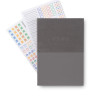 Блокнот для записей Стихия Bullet Journal 100 г/м2, 14 x 20 см, 80 л, жесткая обложка, серый NP-ST04057