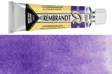 Краска акварельная REMBRANDT туба 10 мл №507 Ультрамарин фиолетовый RT05015070