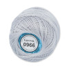 Пряжа GAMMA Ирис 100% хлопок 1 x 10 г 82 ± 3 м №0966 бл.серый GAM-IRI-1-0966