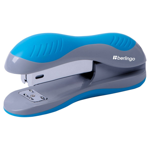 Степлер №24/6, 26/6 Berlingo "Office Soft" до 25 л, пластиковый корпус, ассорти RE-H3103